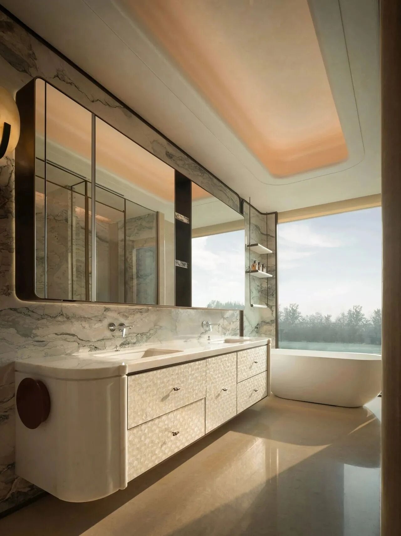 成都金融城贝宸S1顶奢大宅丨中国成都丨建筑设计line+建筑事务所,室内设计CCD,景观设计WTD纬图-22