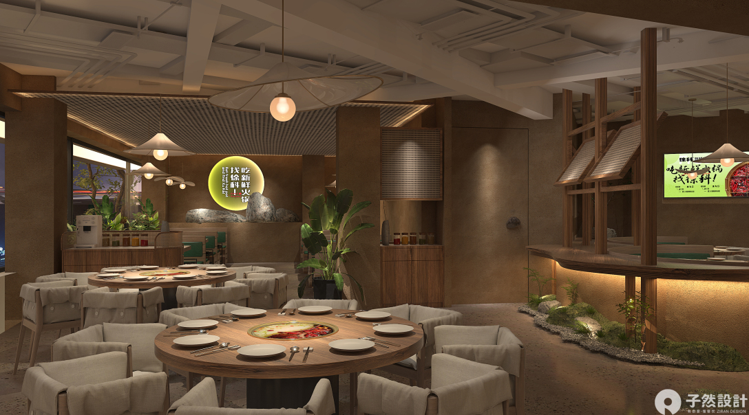 徐科新鲜火锅一店丨中国乐山丨子然设计-36