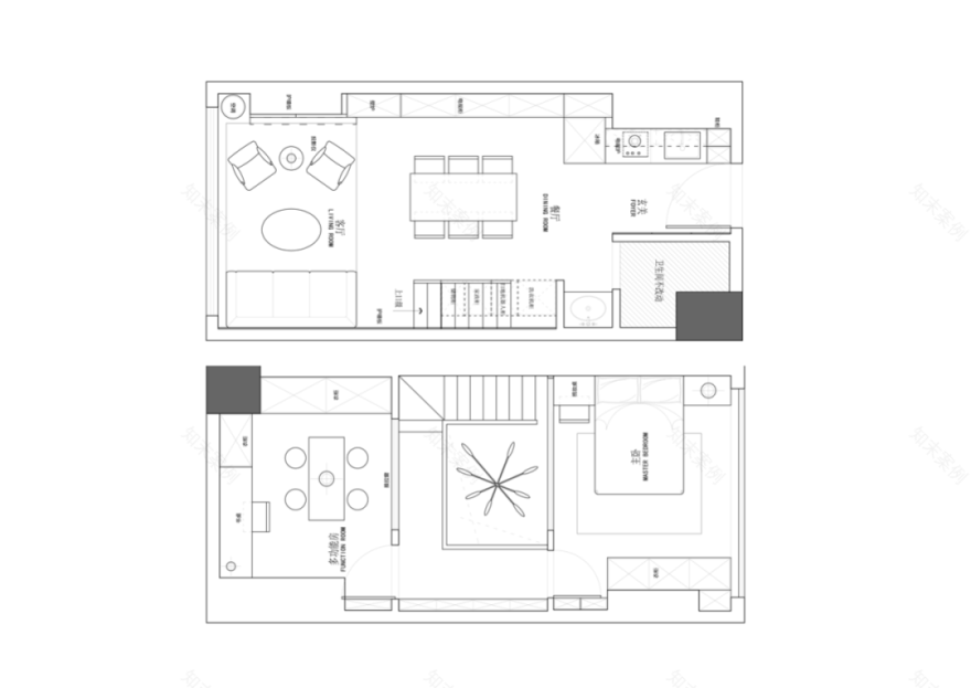 海珠新天地 52㎡精致小天地室内设计丨熹所-3