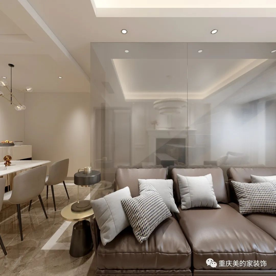 200㎡五口之家,现代简约轻奢生活-28