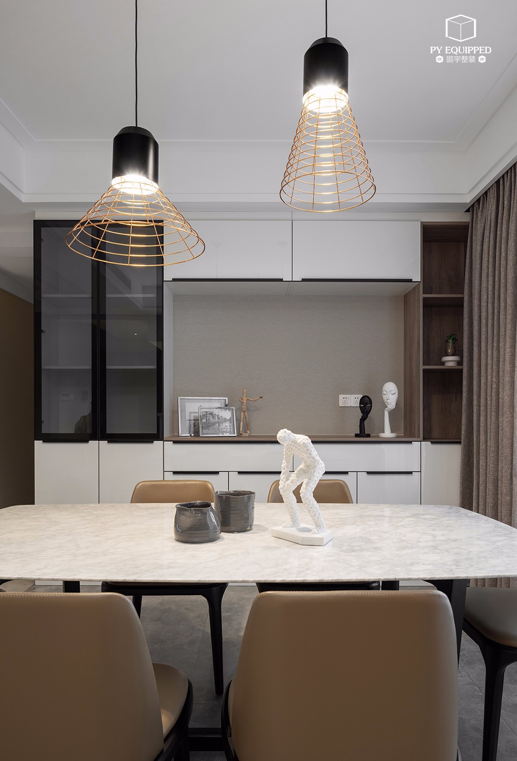 平行世界——180㎡现代港式住宅  鹏宇设计-13