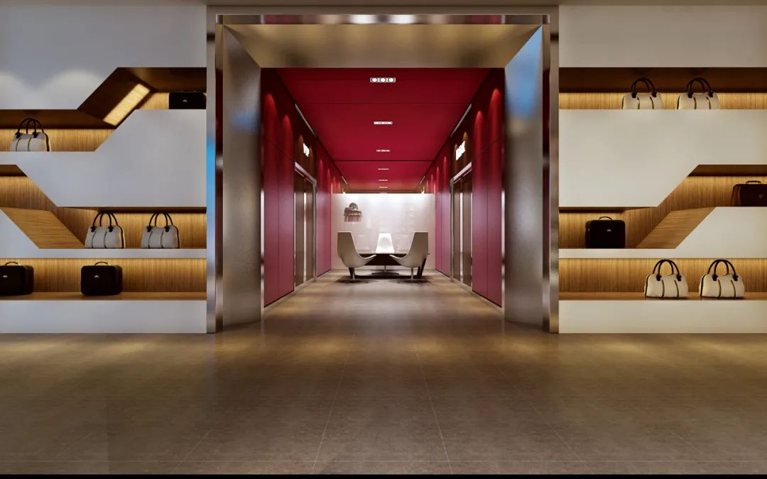 摩登几何,木融设计打造高端奢侈品店-68