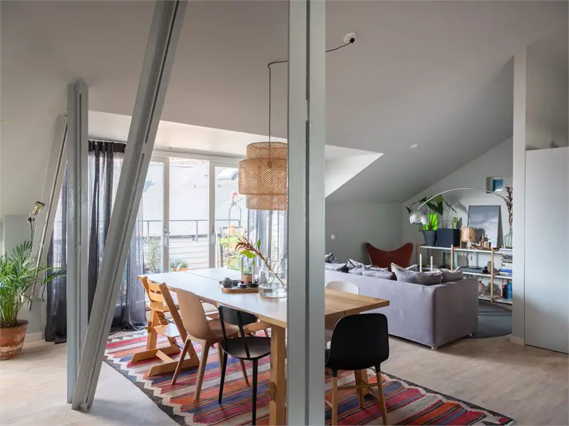 创意蓝色厨房，独特又实用-12