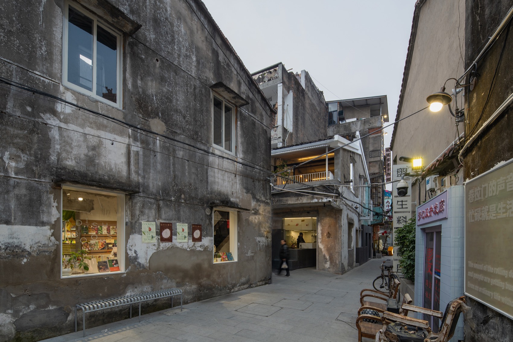 温州菜场的岔路小径 咖喱咖喱+仨井酒吧丨中国温州丨氹边建筑工作室-83