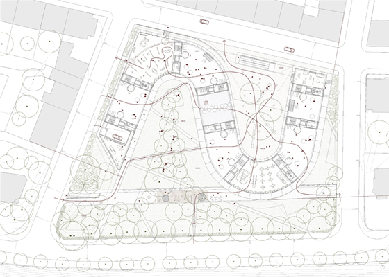 巴塞尔儿童医院区域住房丨瑞士丨bevk perović arhitekti-5