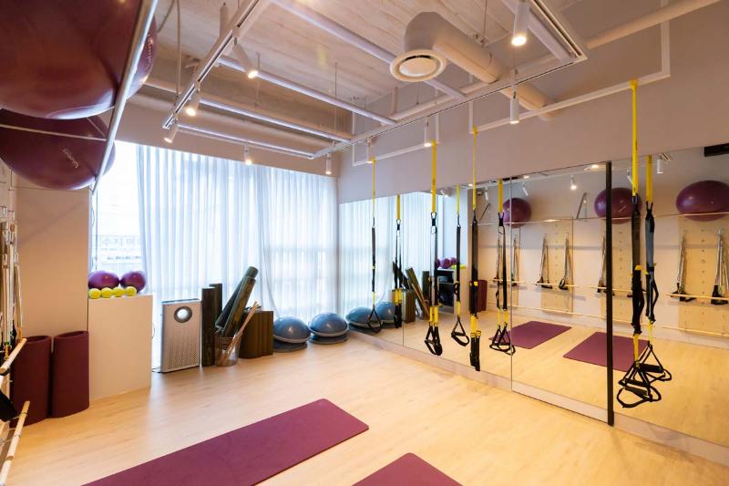 简约现代 53 平健身工作室-20