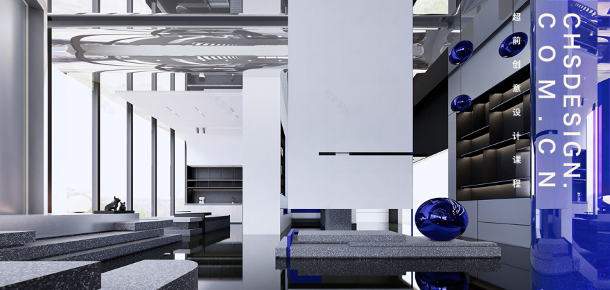 方圆之间·办公室样板间方案设计丨超前创意设计-23