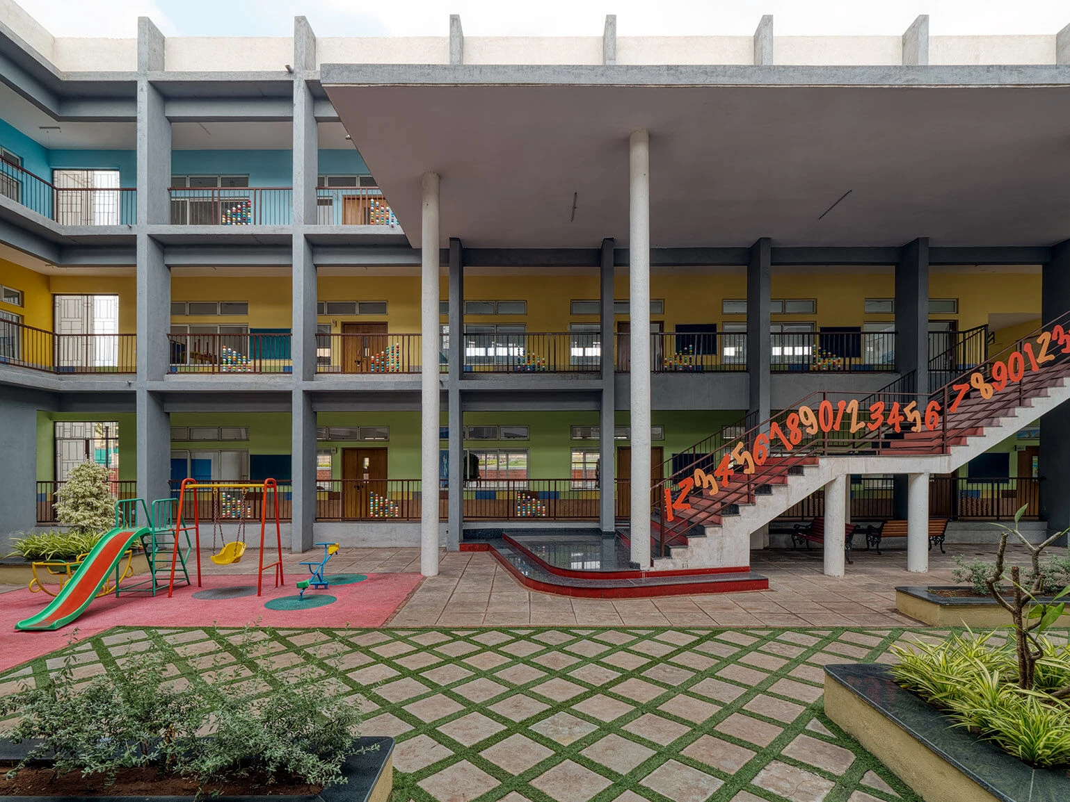 Jindal Vidya Mandir 小学丨印度丨IMK Architects-8