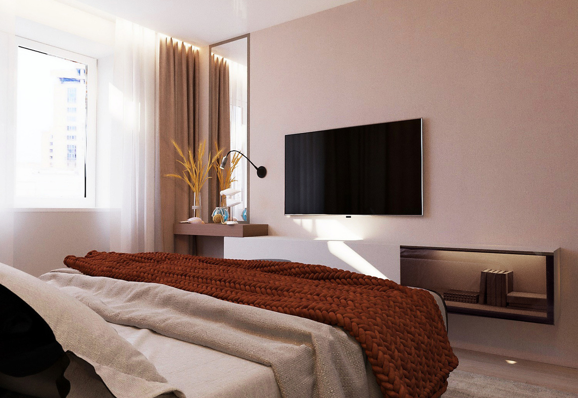 ЖК "Изумрудный" 三居室公寓室内设计丨俄罗斯萨马拉-22