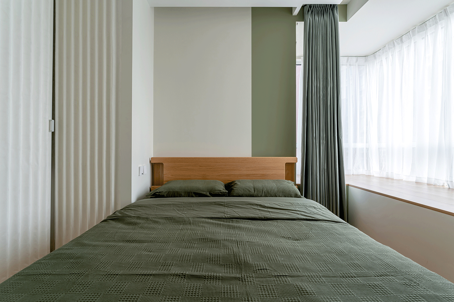 70㎡柠檬黄+墨绿奶油风甜蜜双人居丨中国北京丨久栖设计-52