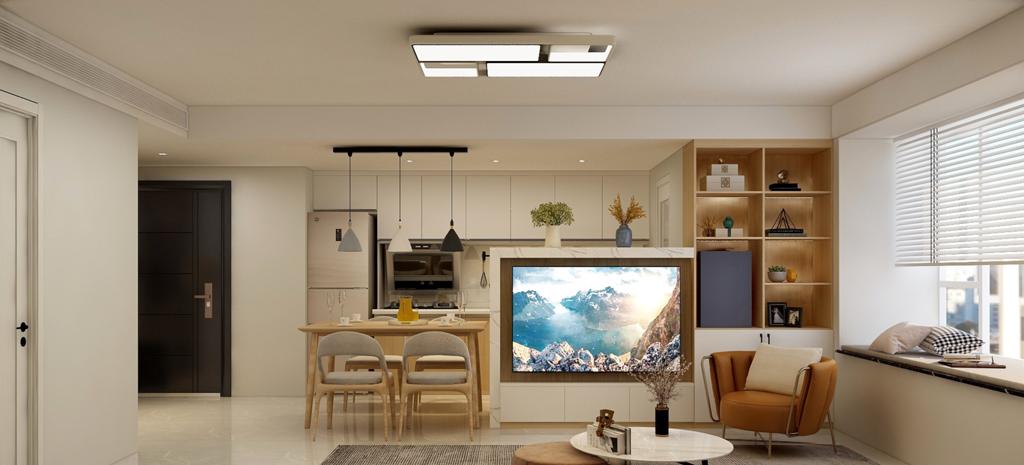 现代简约两居室设计-2