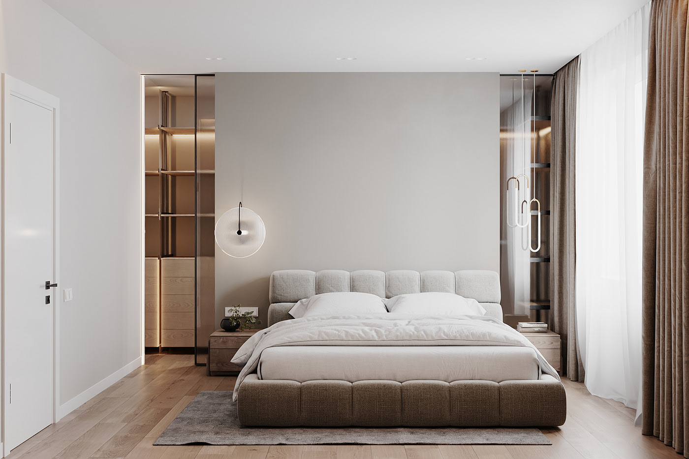 96.61㎡简约风公寓设计 回归家的质朴与纯粹            
            -26