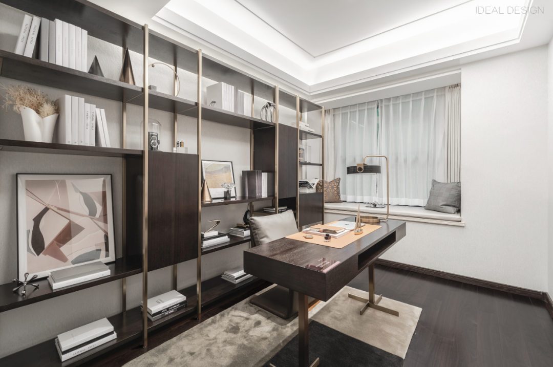 恒久的质感美学·东原麓·印长江 180 户型样板间丨中国长沙丨IDEAL DESIGN 上海逸碟建筑设计咨询有限公司-25