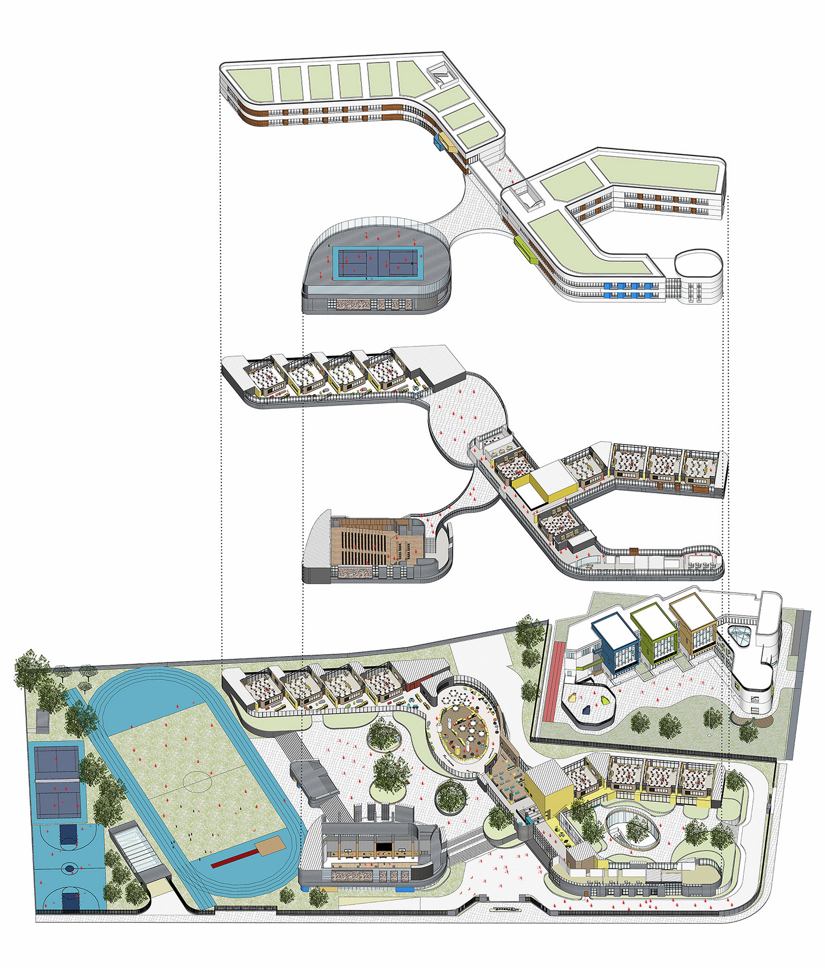 杭州市胜利小学新城校区及附属幼儿园 / 浙江大学建筑设计研究院有限公司-135