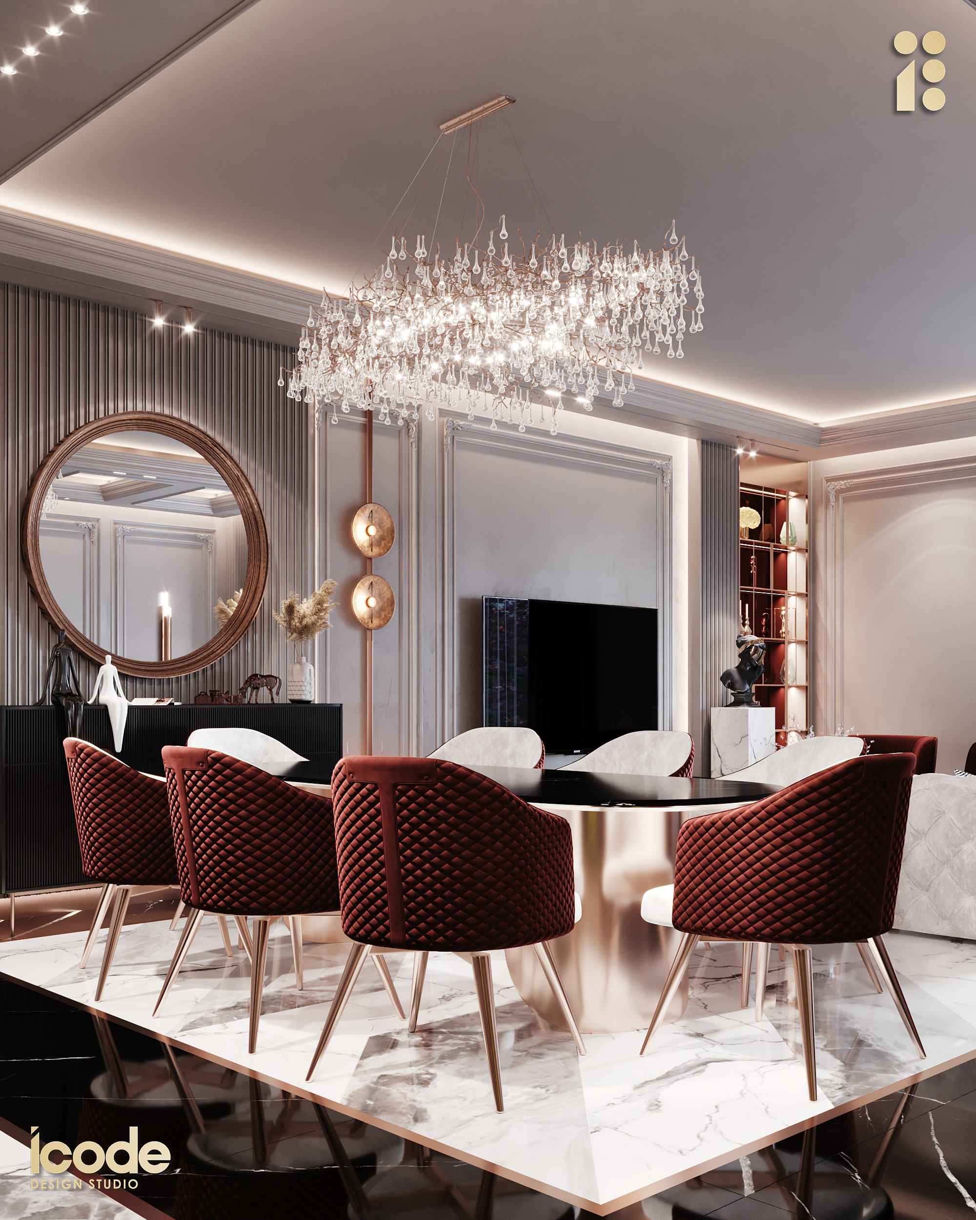 ICODE DESIGN STUDIO 豪华接待室设计-7