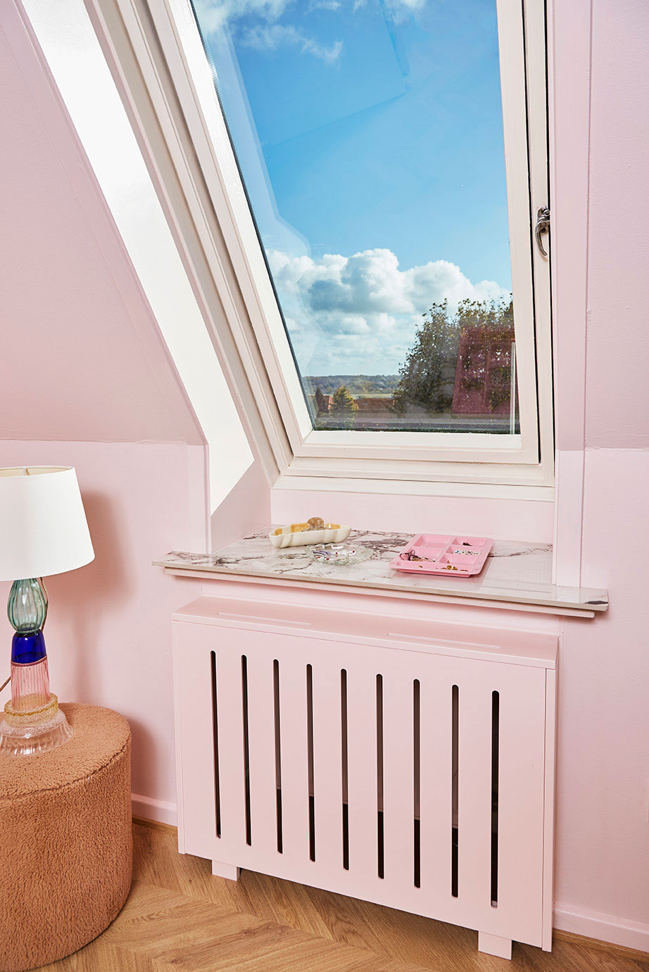 瑞典阳光粉色别墅-22