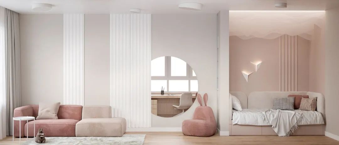 俄罗斯 120㎡原木简约公寓，素雅而精致-21