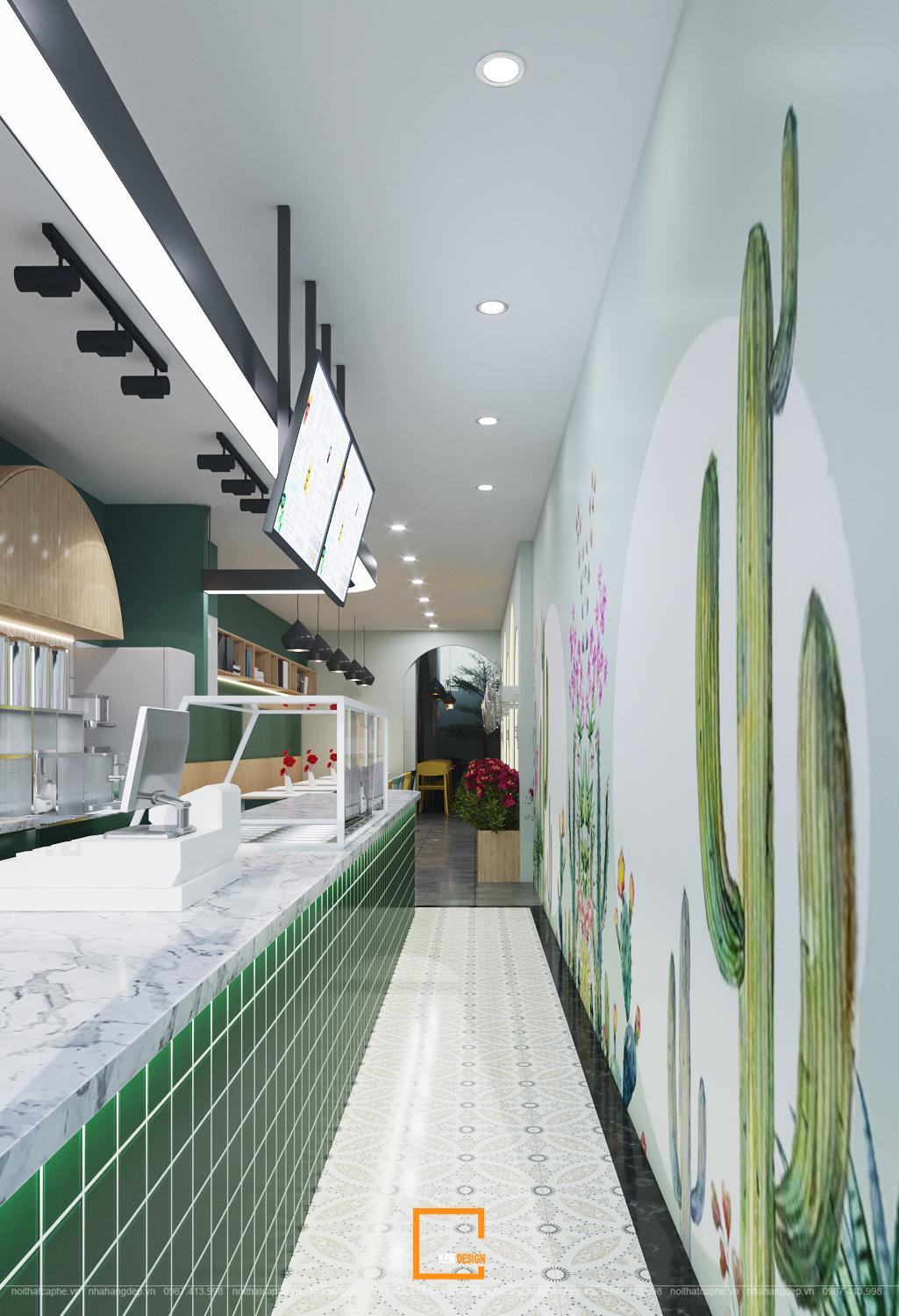 Cỏ Ba Lá奶茶店设计丨越南丨KenDesign-28