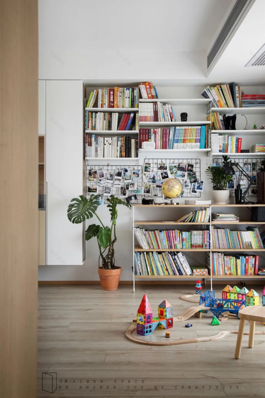 合肥滨湖 103m²现代亲子宅,打造互动式成长空间-39