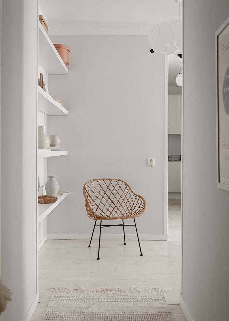 简约北欧风，45 平米小公寓变身时尚灵感空间-4