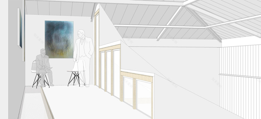 光之折叠工作室 · 艺术家的玻璃穹顶画室-54