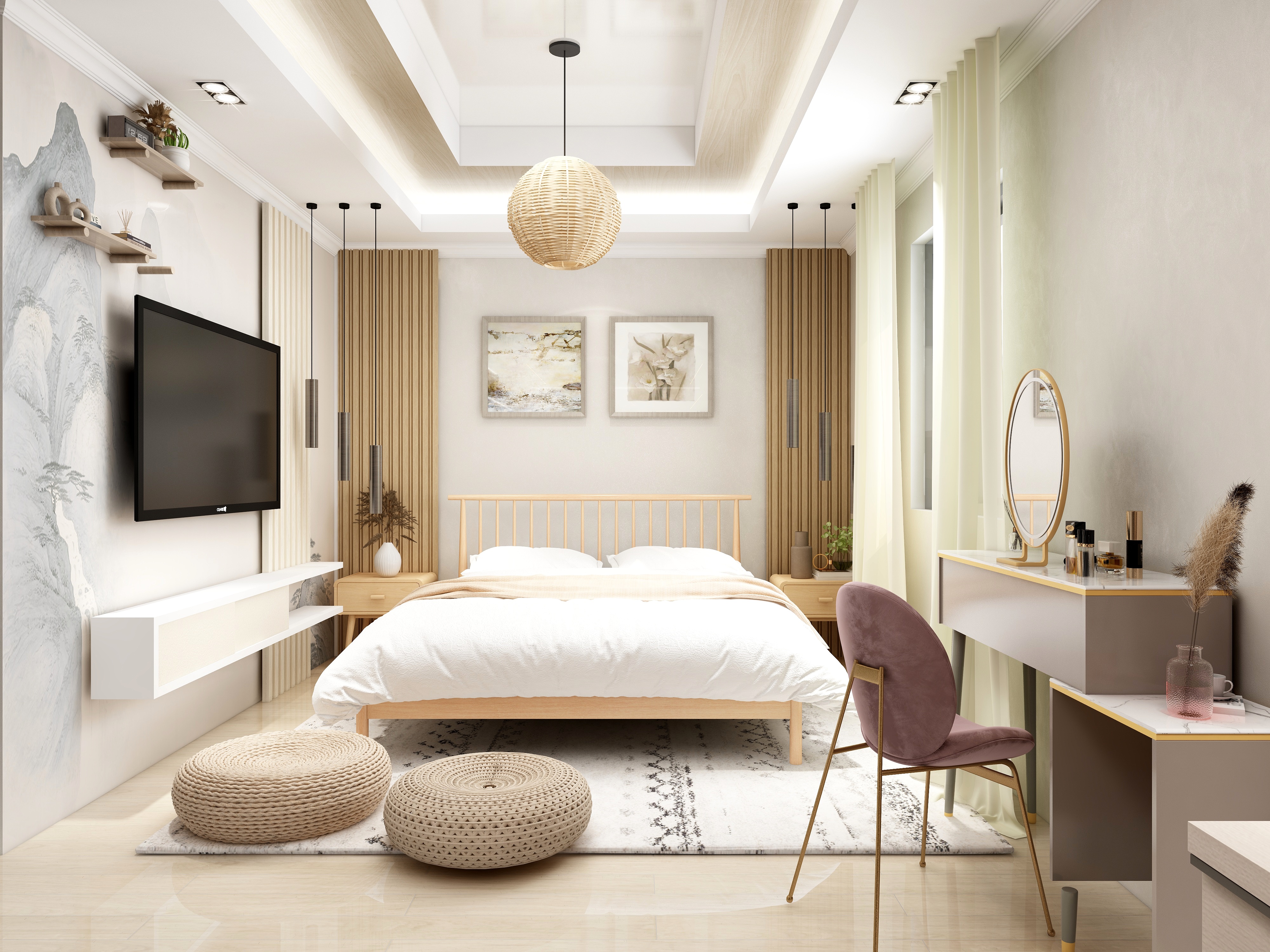 斯堪的纳维亚风格家居室内设计项目-7