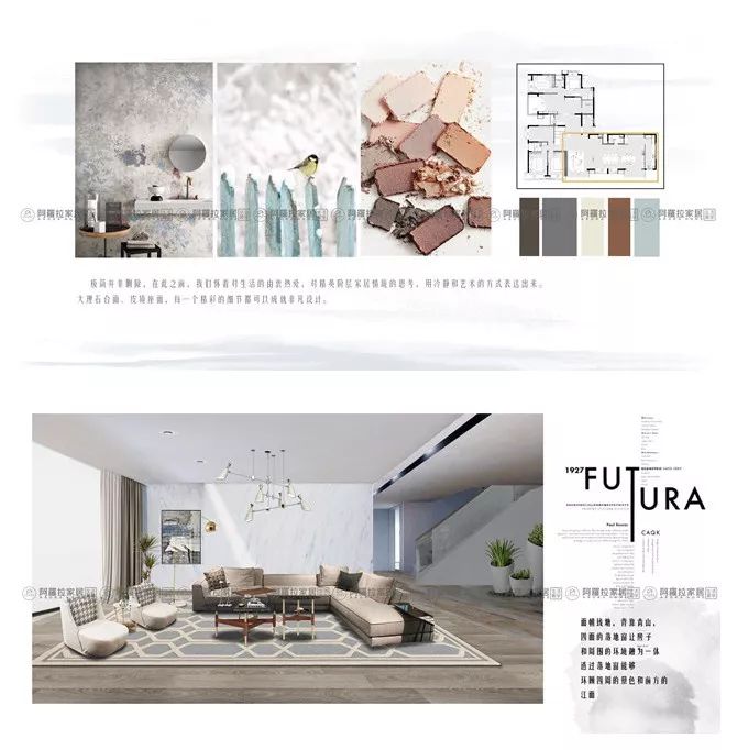 康盛装饰┃580㎡现代江景大宅 静谧美学空间-93