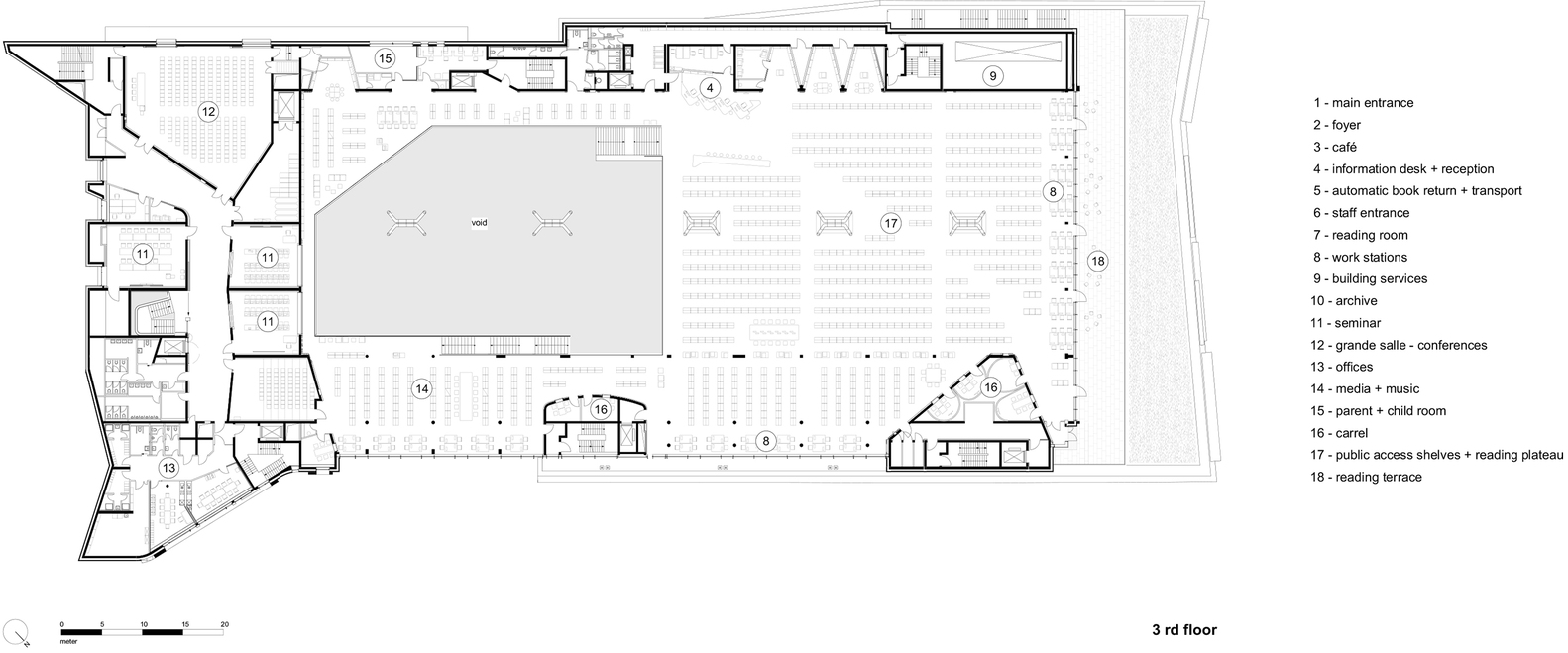 卢森堡国家图书馆丨Bolles + Wilson-29