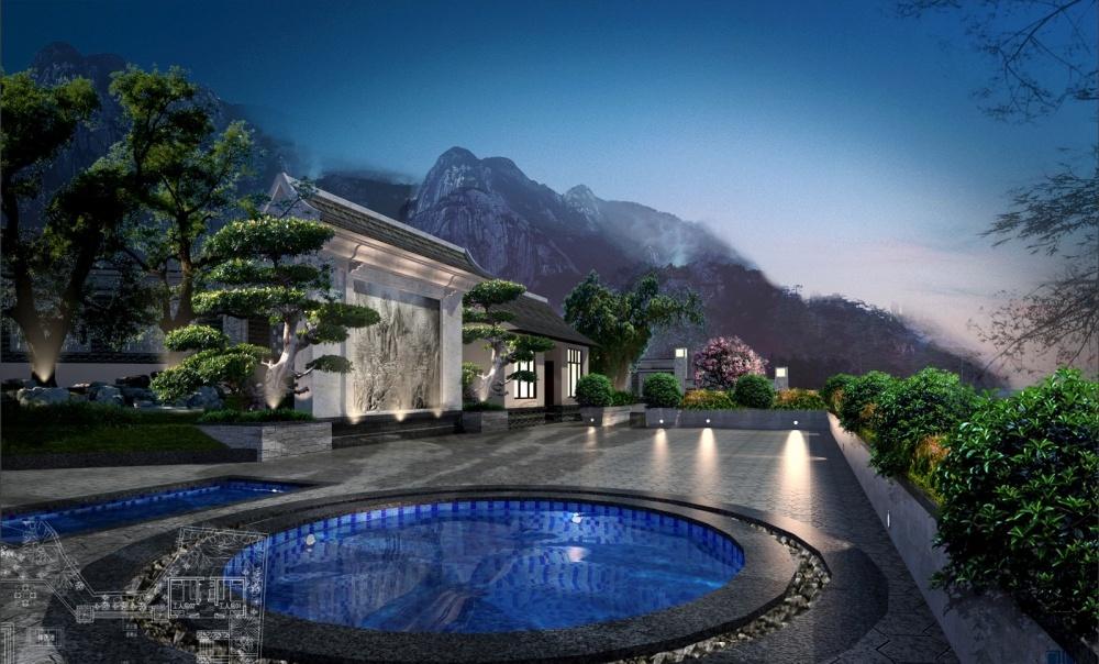 
深思设计 肇庆凤凰台壹号别墅 -8