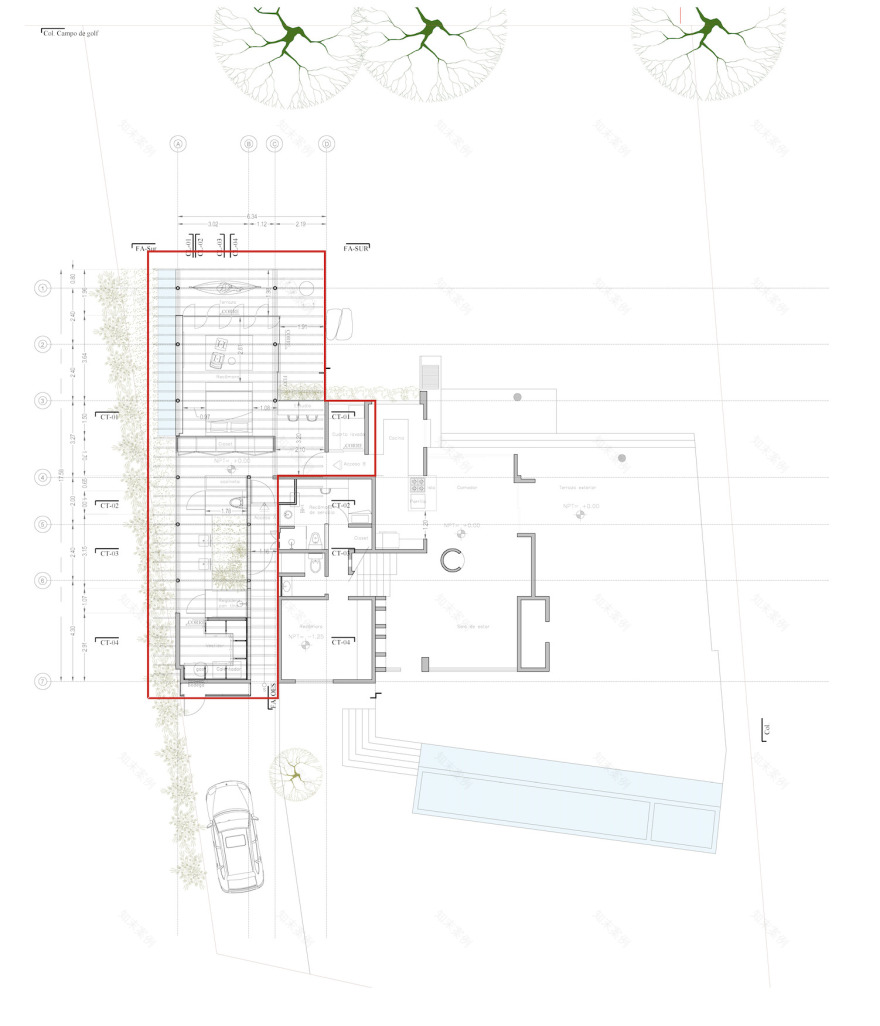 山谷 E·潘申宅邸丨墨西哥丨Studio Heya-18
