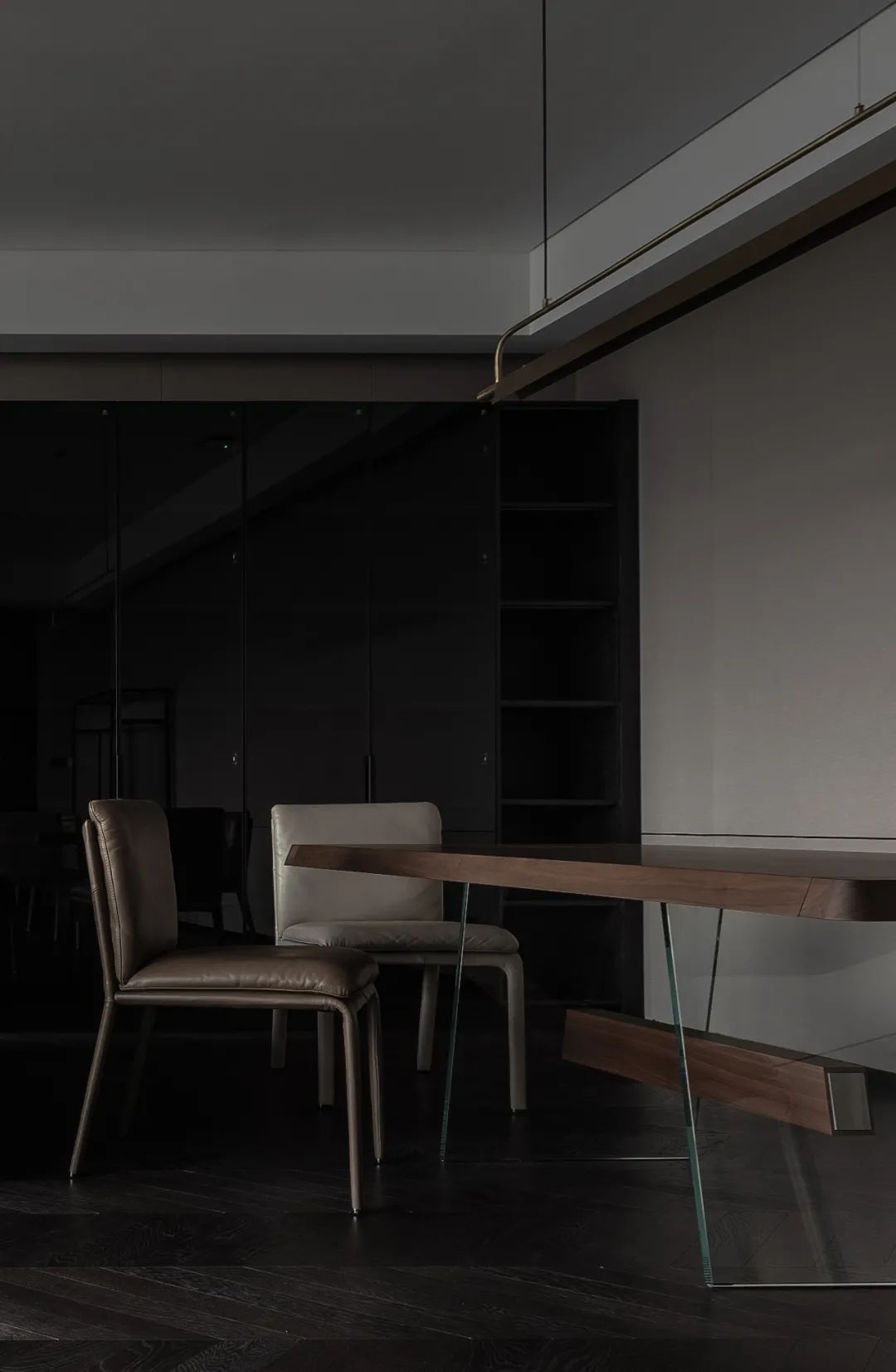 绍兴万里进出口办公空间 | 黑与白的隐喻世界-118