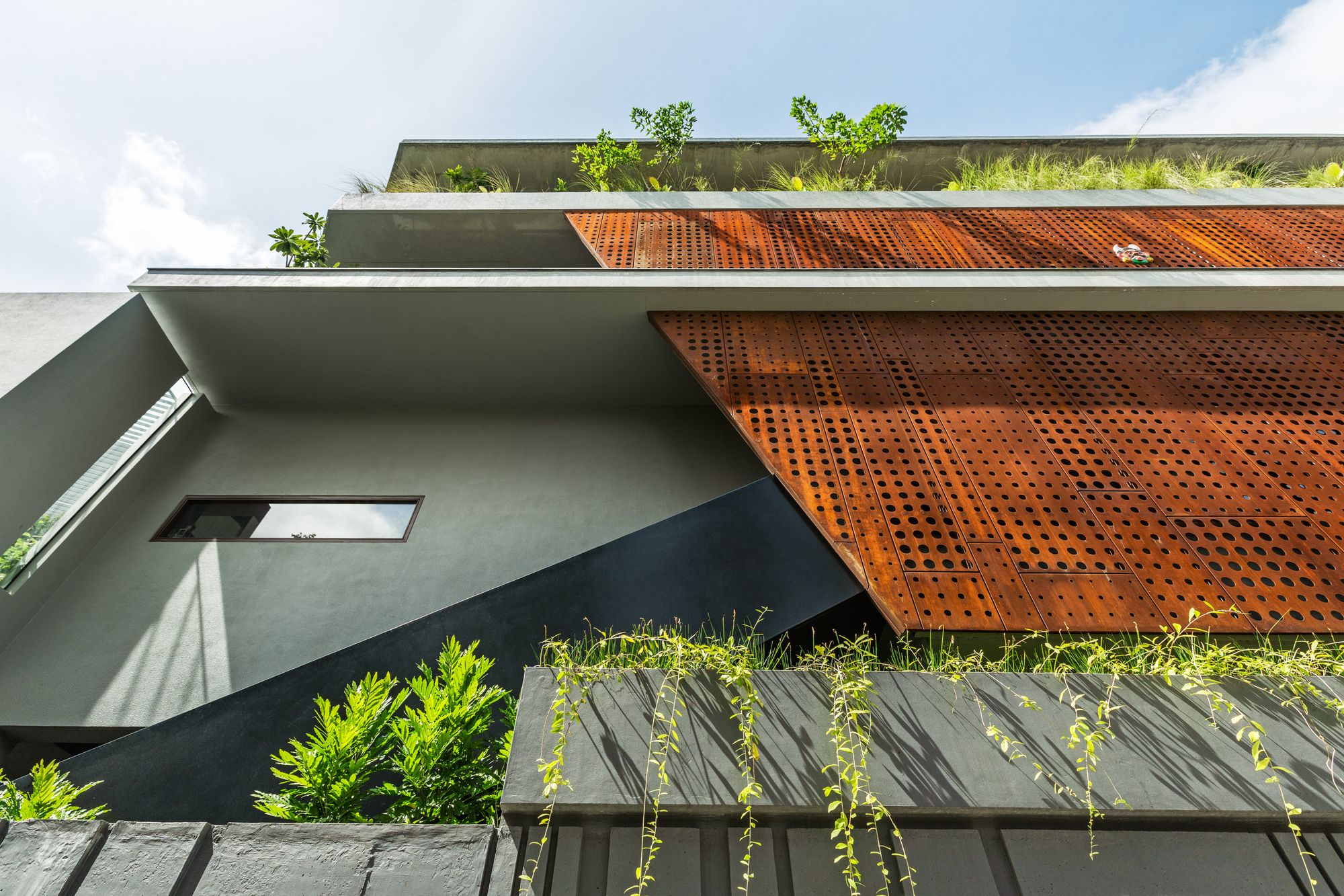 钢铁堡垒中的温馨家园·班加罗尔“隐匿住宅”-29