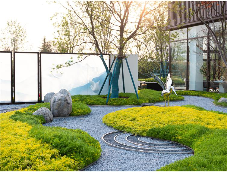 青岛天一仁和·宸璟鹭洲展示区景观-24