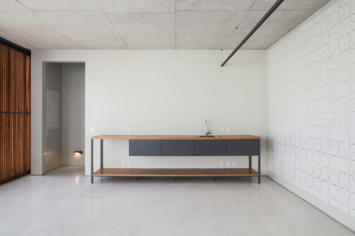 巴西 Campo Belo Residence 现代主义风格翻新-59