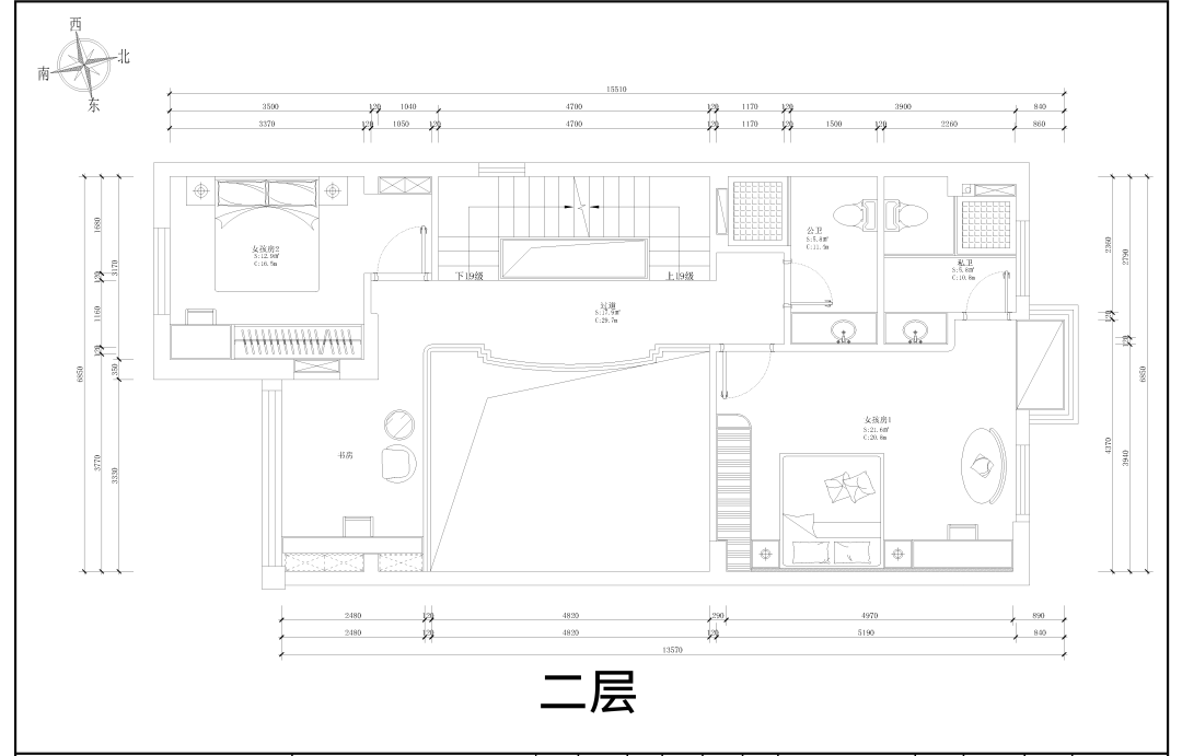 世茂摩天城现代轻奢别墅丨HA艺墅设计院泉州分院-24