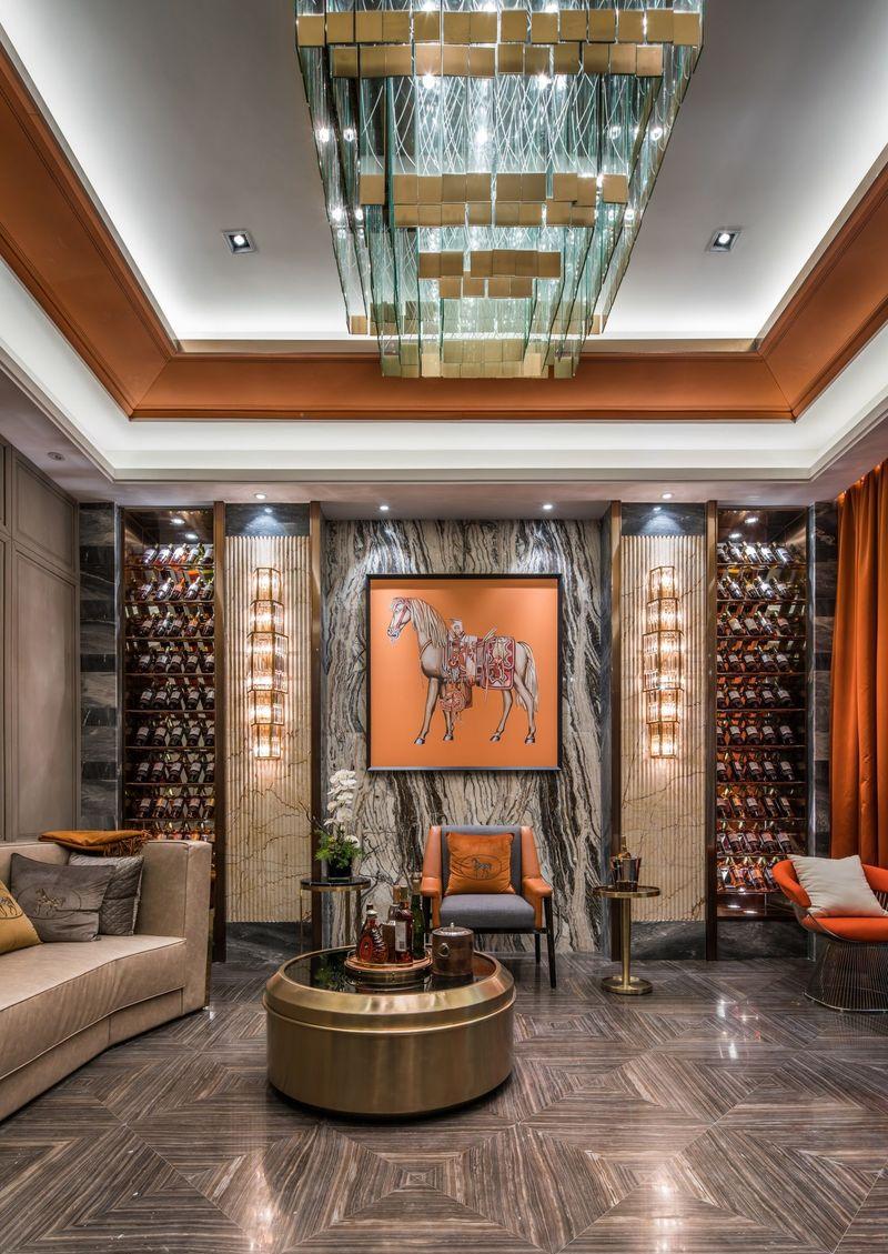 西溪置信原墅爱马仕主题样板间-38