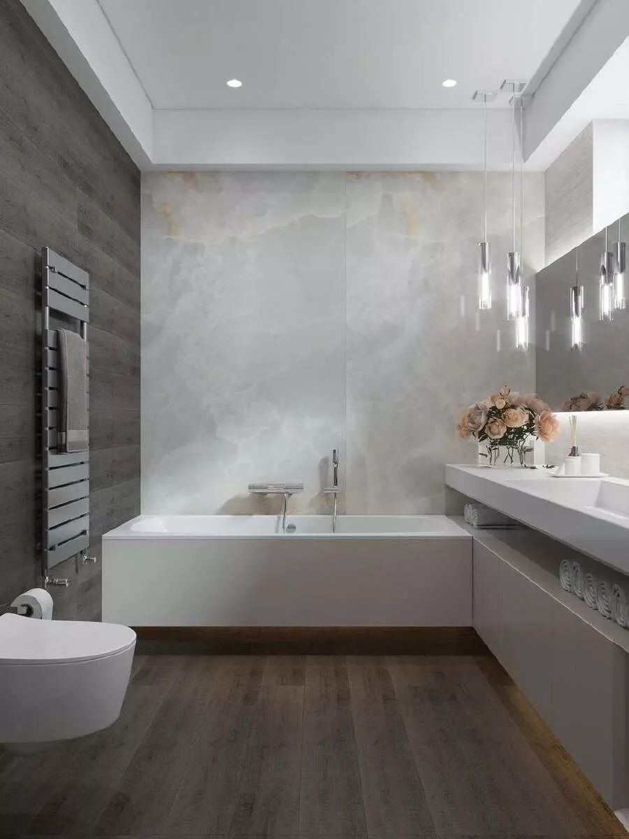 现代奢华住宅设计,精致多变、色泽温馨柔和-31