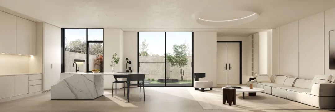 杭州某私宅 · 极简主义的诗意空间丨中国杭州丨OTL 本体建筑空间设计-16