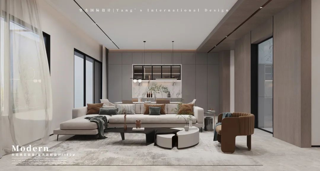 南京升龙桃花园著现代简约别墅设计丨中国南京丨堂杰国际设计-18