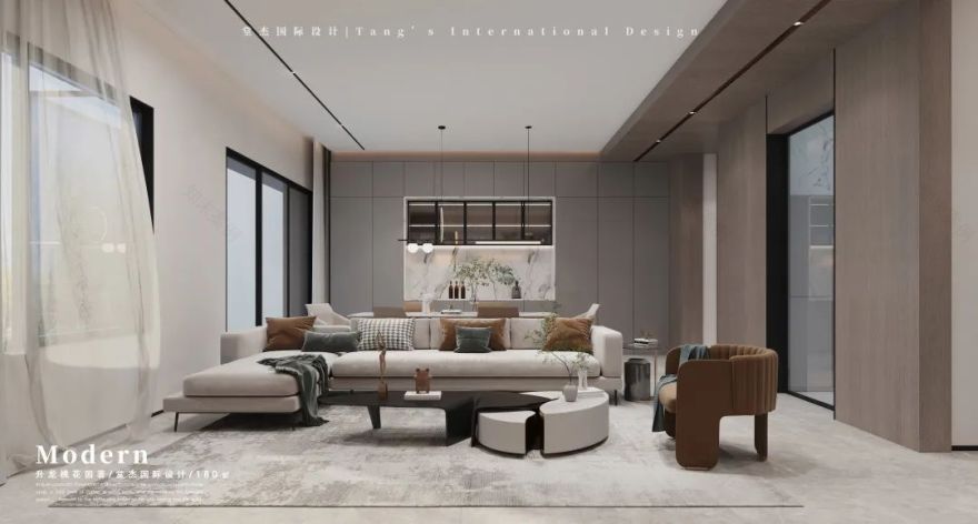 南京升龙桃花园著现代简约别墅设计丨中国南京丨堂杰国际设计-18