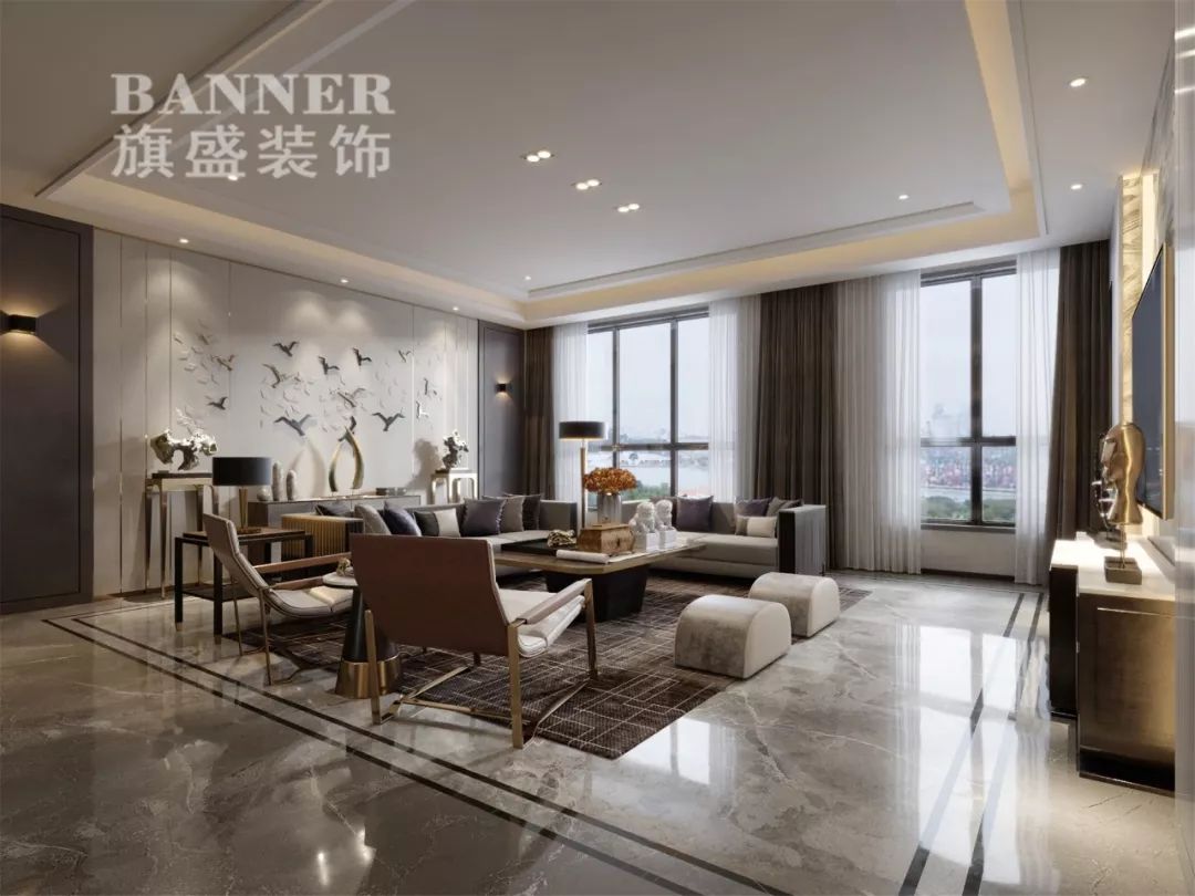 现代风格家居,打造 339㎡多功能空间-32