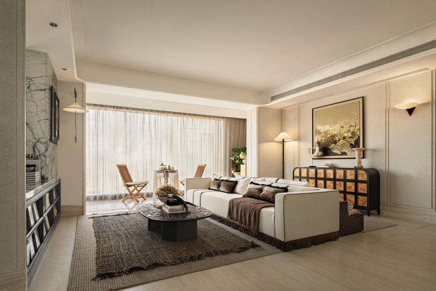 龙湖亚伦央璟颂样板间丨中国广州丨软装TRD尺道设计,硬装杭州优境建筑装饰设计有限公司-9