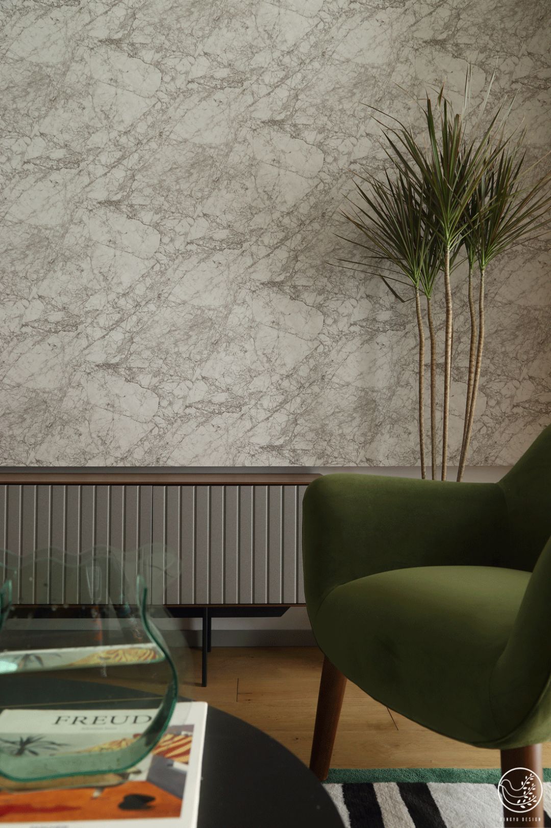 北欧风轻复古宅丨中国成都丨清羽设计-26