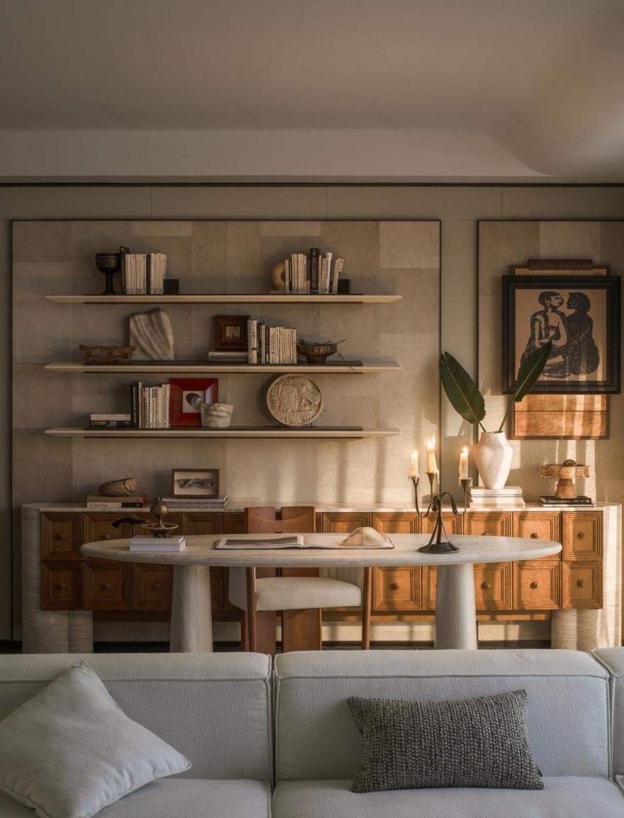 重庆龙湖 · 凤栖湖畔143㎡丨中国重庆丨软装元禾大千,硬装大森设计-6