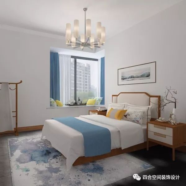 太原万枫小区新中式极简设计 | 含蓄深意与现代艺术融合-24