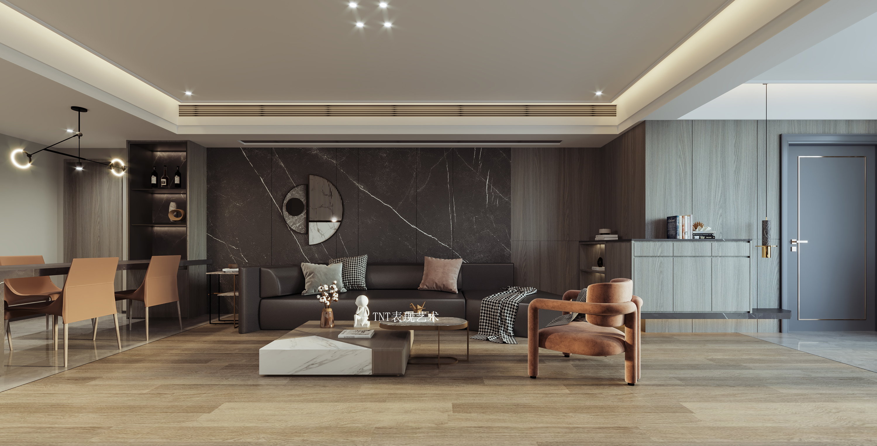 TNT实景客厅表现                     -2