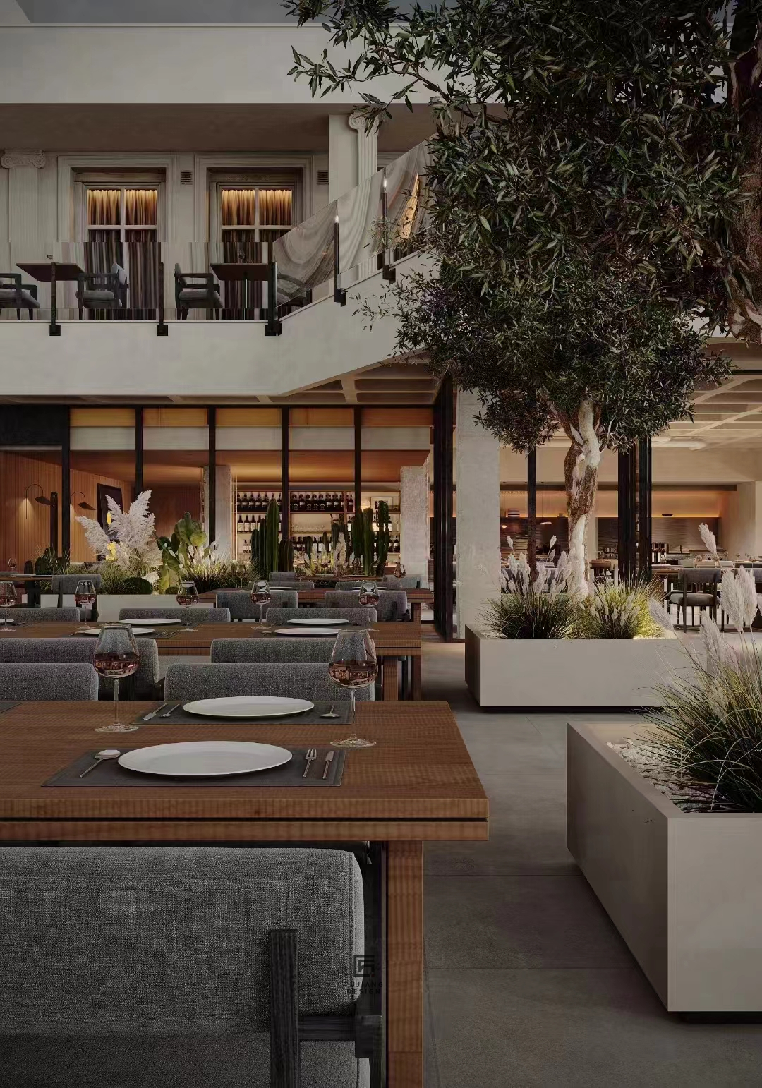 工装餐饮空间设计案例｜让就餐充满仪式感-1