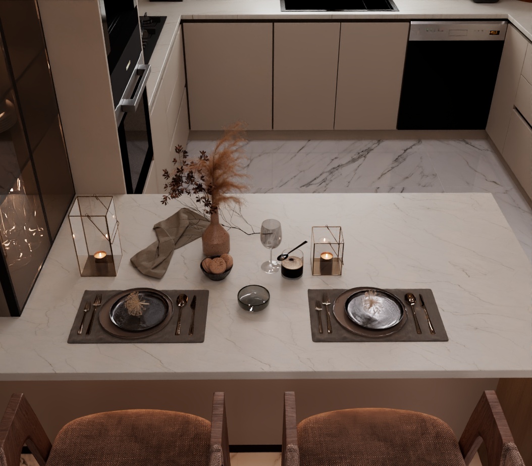 Modern Open-Concept Kitchen & Dining-11