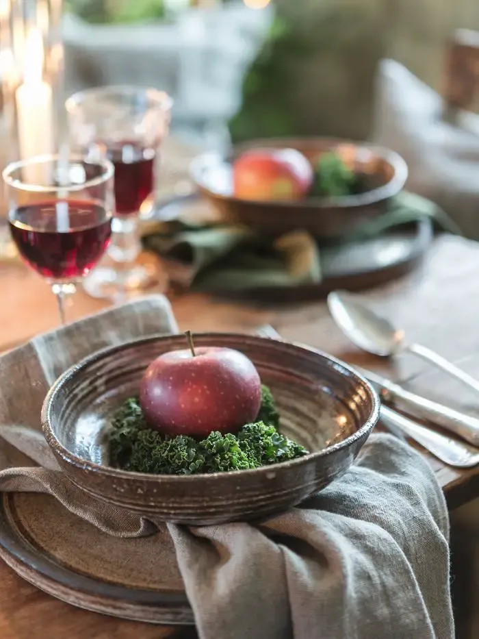 绿色与红色的圣诞传统设计-5