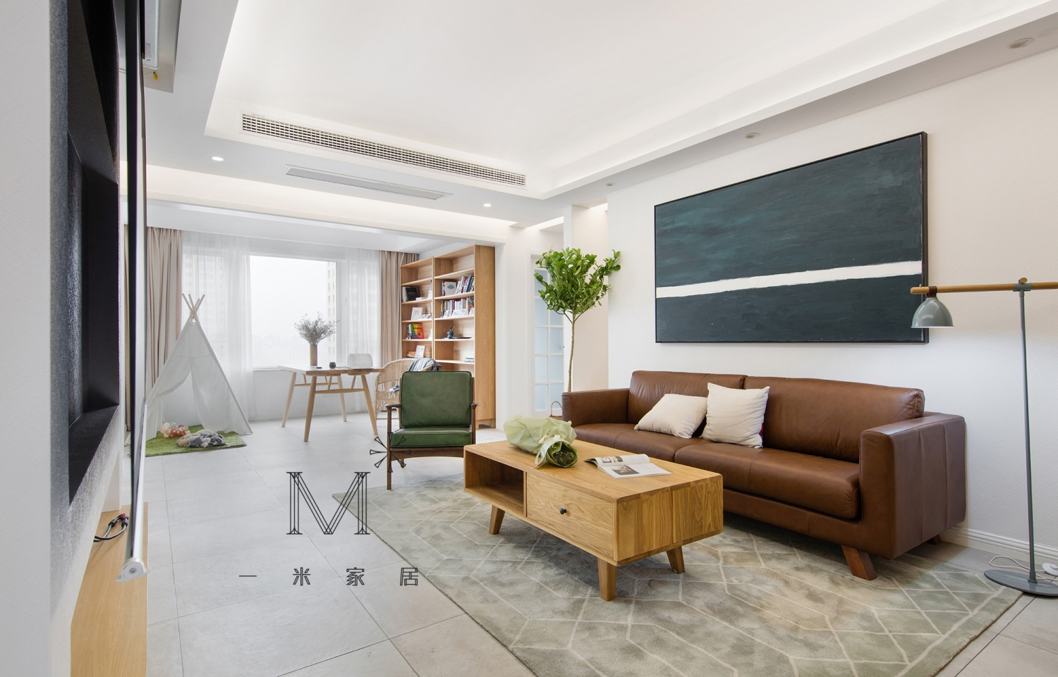 【一米家居】◣ 小日子 ◥115m2 北欧自然风-14